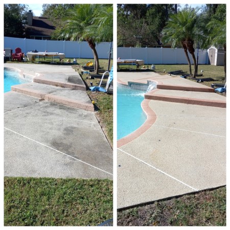 Pool patio cleaning in jacksonville fl